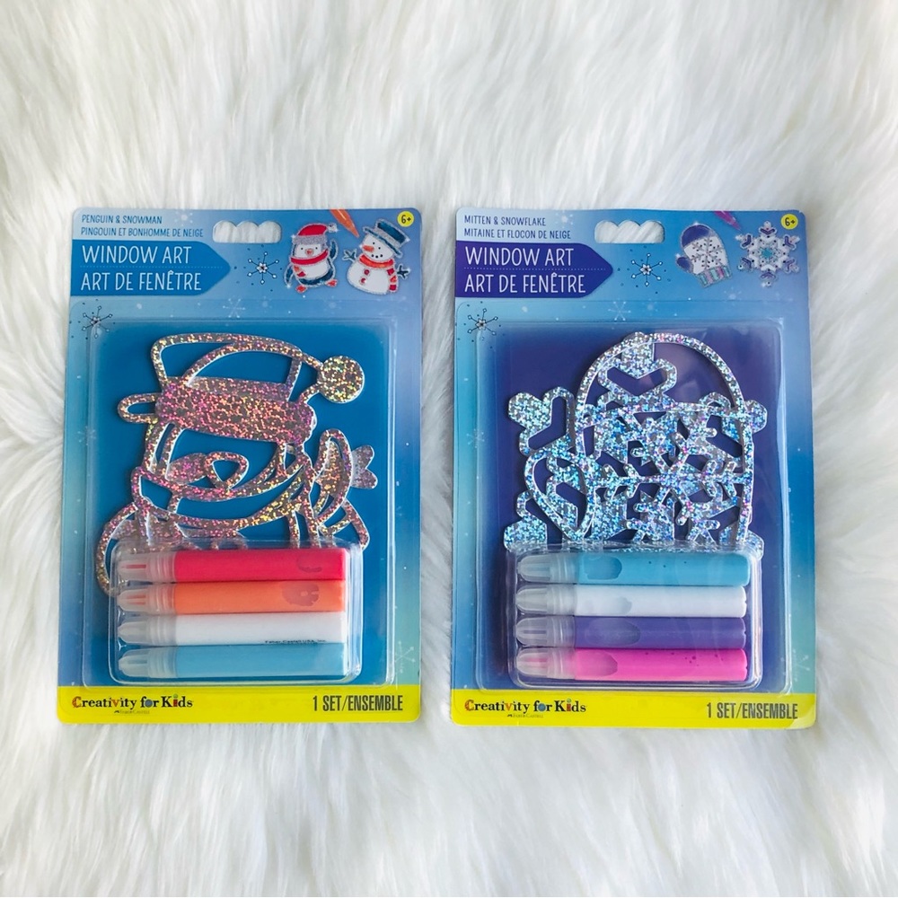 Holiday Window Art 2 pk